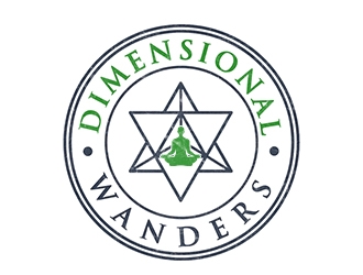 Dimensional Wanders logo design by PrimalGraphics