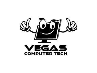 Vegas Computer Tech logo design by AamirKhan