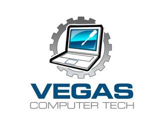 Vegas Computer Tech logo design by kunejo