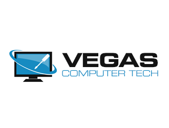 Vegas Computer Tech logo design by kunejo