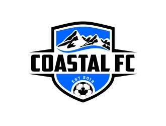 Coastal FC logo design by cikiyunn