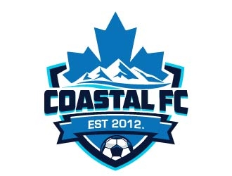 Coastal FC logo design by Vincent Leoncito