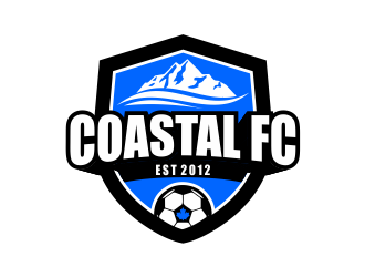 Coastal FC logo design by Girly