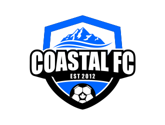 Coastal FC logo design by Girly