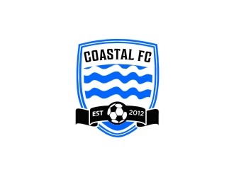 Coastal FC logo design by sabyan