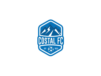 Coastal FC logo design by kevlogo