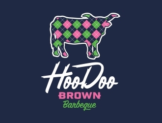 Hoodoo Brown BBQ logo design by ruki