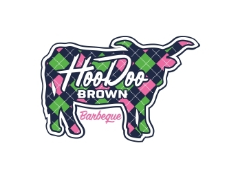 Hoodoo Brown BBQ logo design by ruki