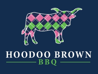 Hoodoo Brown BBQ logo design by MonkDesign