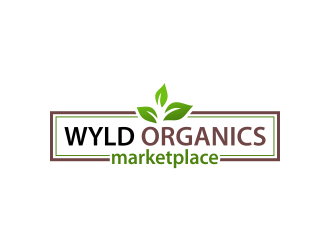 Wyld Organics marketplace logo design by oke2angconcept