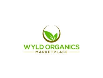 Wyld Organics marketplace logo design by RIANW