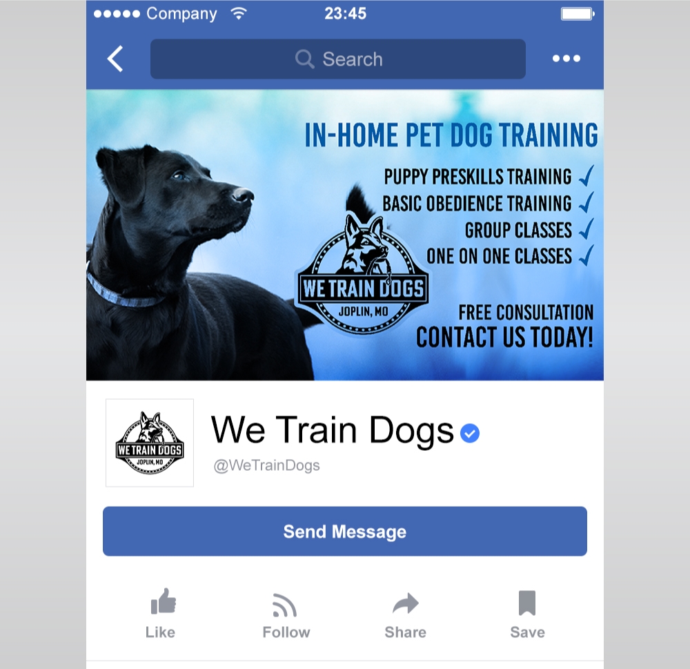 We Train Dogs logo design by LogOExperT