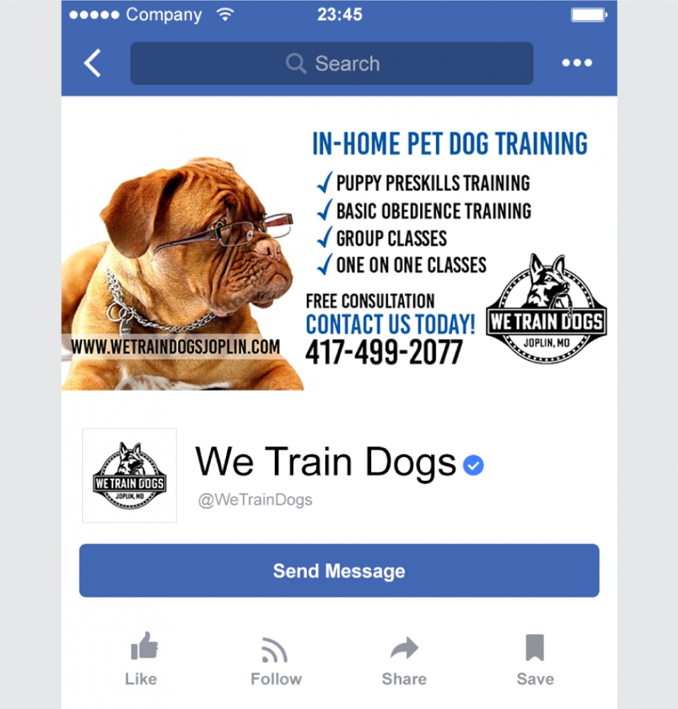 We Train Dogs logo design by LogOExperT