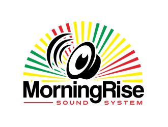 Morning Rise Sound System logo design by AisRafa