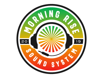 Morning Rise Sound System logo design by akilis13