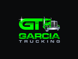 Garcia Trucking  logo design by Rizqy