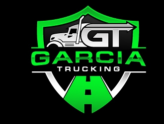 Garcia Trucking  logo design by art-design