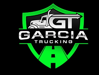 Garcia Trucking  logo design by art-design