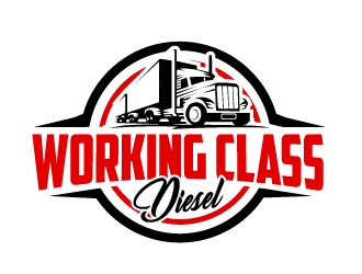 Working Class Diesel logo design by AamirKhan