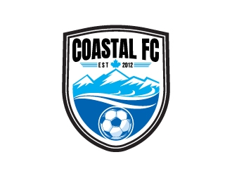 Coastal FC logo design by yans