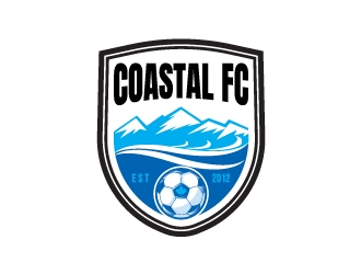 Coastal FC logo design by yans