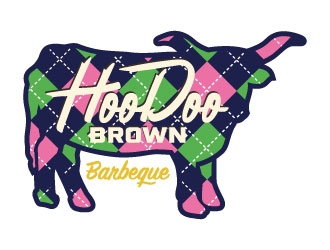 Hoodoo Brown BBQ logo design by daywalker