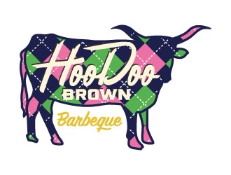 Hoodoo Brown BBQ logo design by daywalker