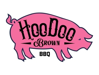 Hoodoo Brown BBQ logo design by aura