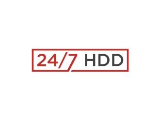 24/7 HDD logo design by bricton