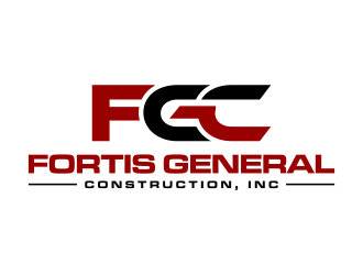 Fortis General Construction, Inc. logo design by p0peye