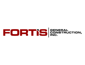 Fortis General Construction, Inc. logo design by p0peye