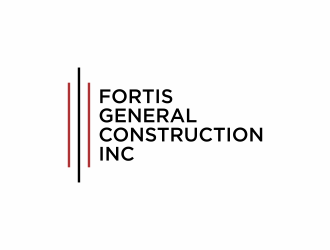 Fortis General Construction, Inc. logo design by hopee