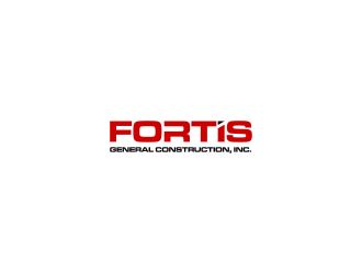 Fortis General Construction, Inc. logo design by haidar