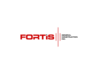 Fortis General Construction, Inc. logo design by haidar