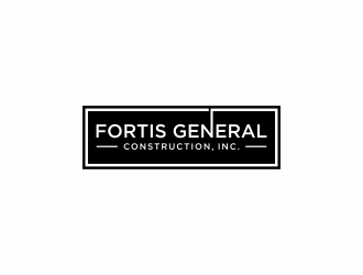 Fortis General Construction, Inc. logo design by Franky.