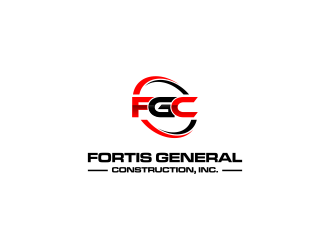 Fortis General Construction, Inc. logo design by haidar