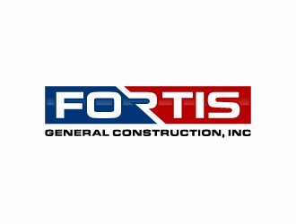 Fortis General Construction, Inc. logo design by Janee