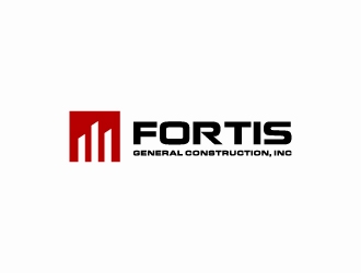 Fortis General Construction, Inc. logo design by Janee