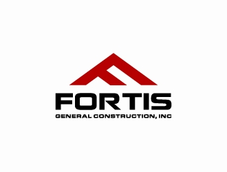 Fortis General Construction, Inc. logo design by Janee