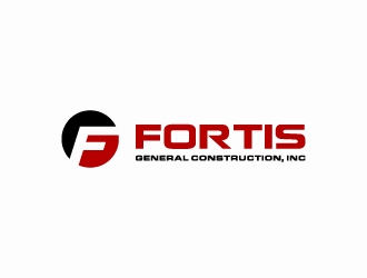 Fortis General Construction, Inc. logo design by Janee