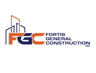 Fortis General Construction, Inc. logo design by kgcreative