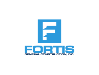 Fortis General Construction, Inc. logo design by sitizen