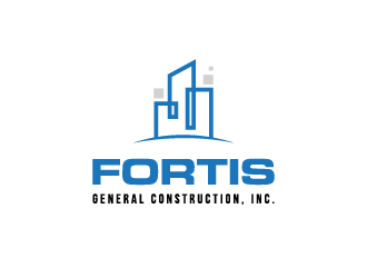 Fortis General Construction, Inc. logo design by PRN123