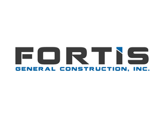 Fortis General Construction, Inc. logo design by megalogos