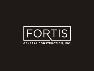 Fortis General Construction, Inc. logo design by bricton