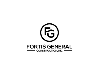 Fortis General Construction, Inc. logo design by RIANW