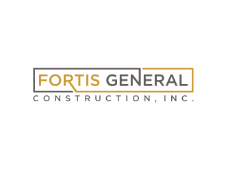 Fortis General Construction, Inc. logo design by asyqh