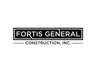 Fortis General Construction, Inc. logo design by asyqh