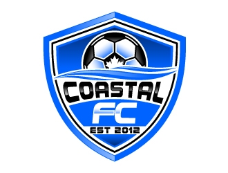 Coastal FC logo design by usashi