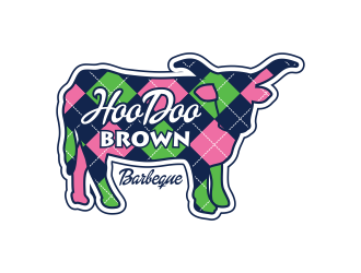 Hoodoo Brown BBQ logo design by Panara